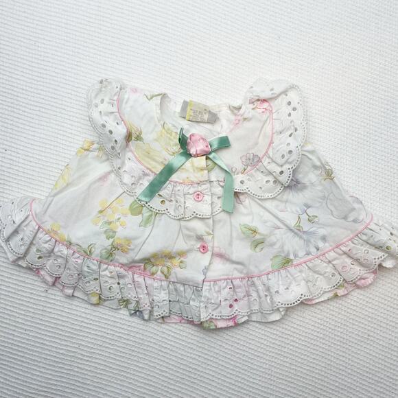 Vintage Other - Vintage Baby Togs Floral Dress